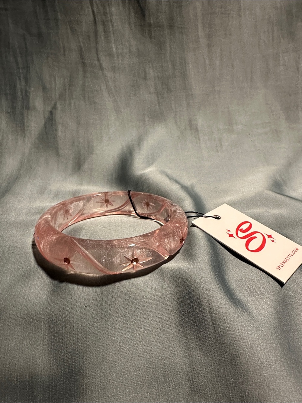 Midi Pink Chiffon Maiden Bangle